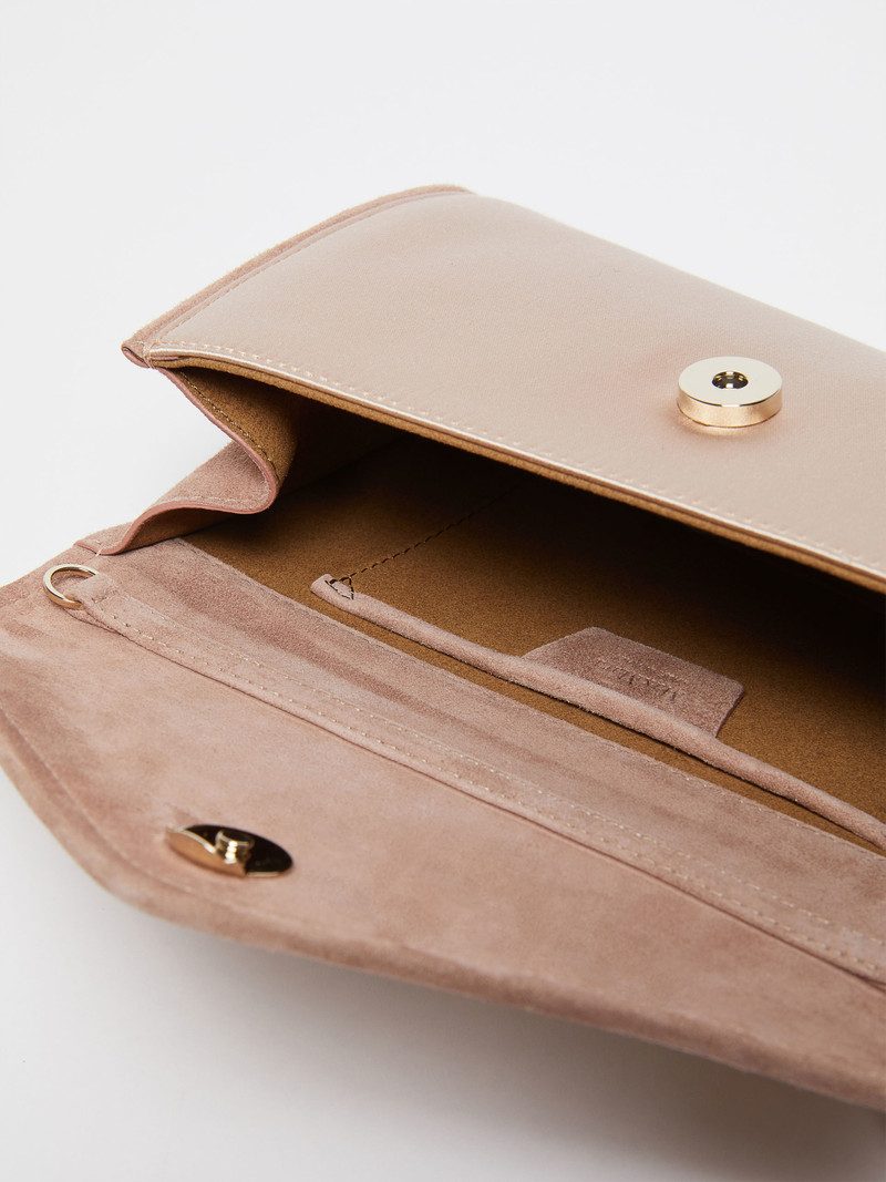 TEATRO Satin clutch 5