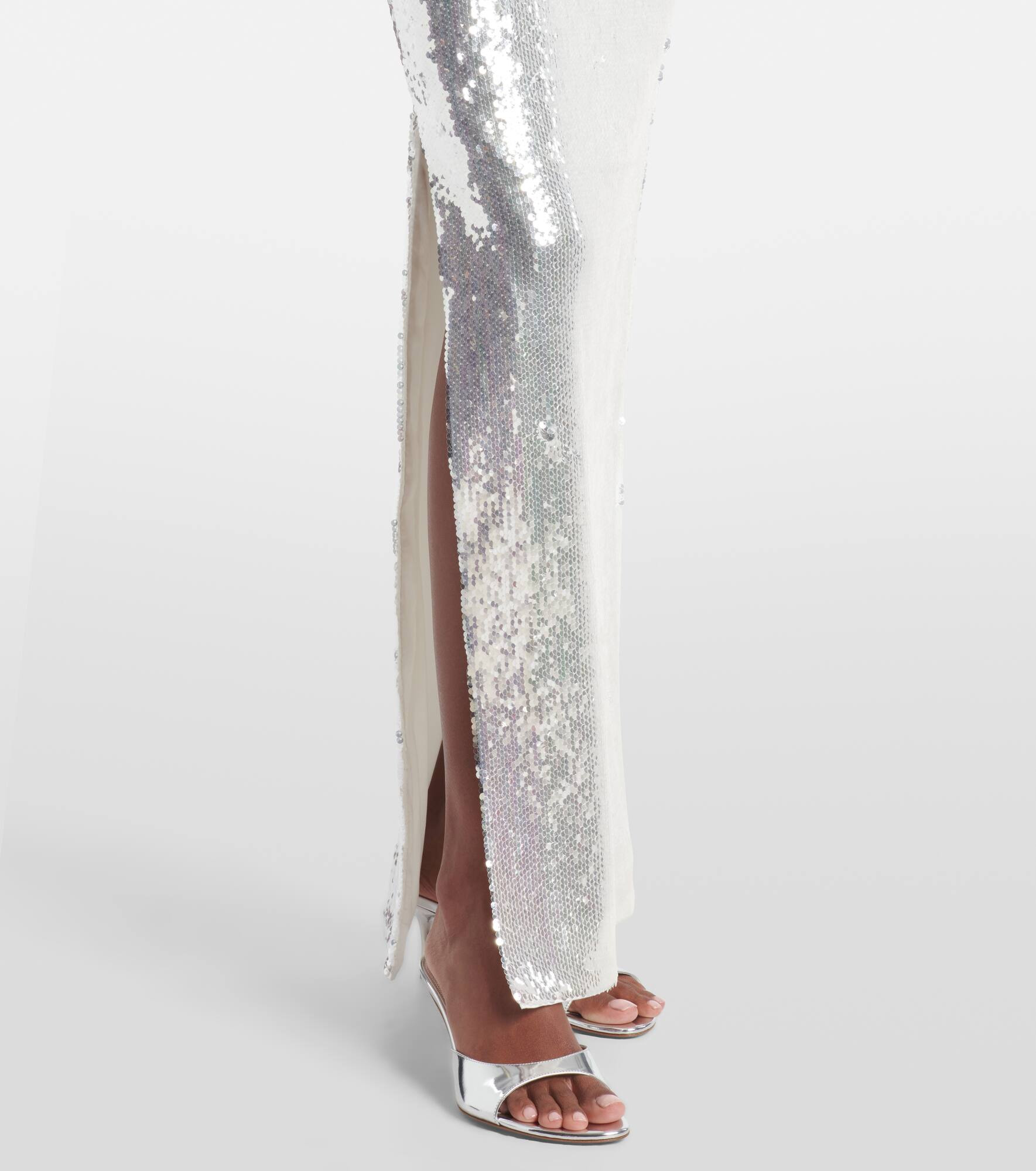 Sequined maxi skirt - 5