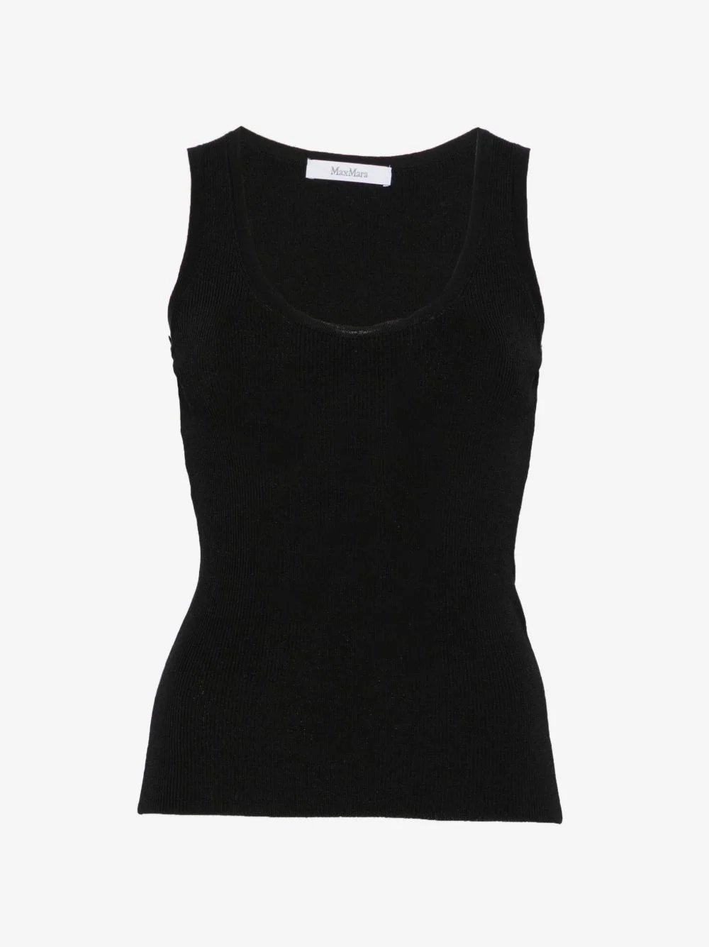 Editta ribbed-knit tank top - 1
