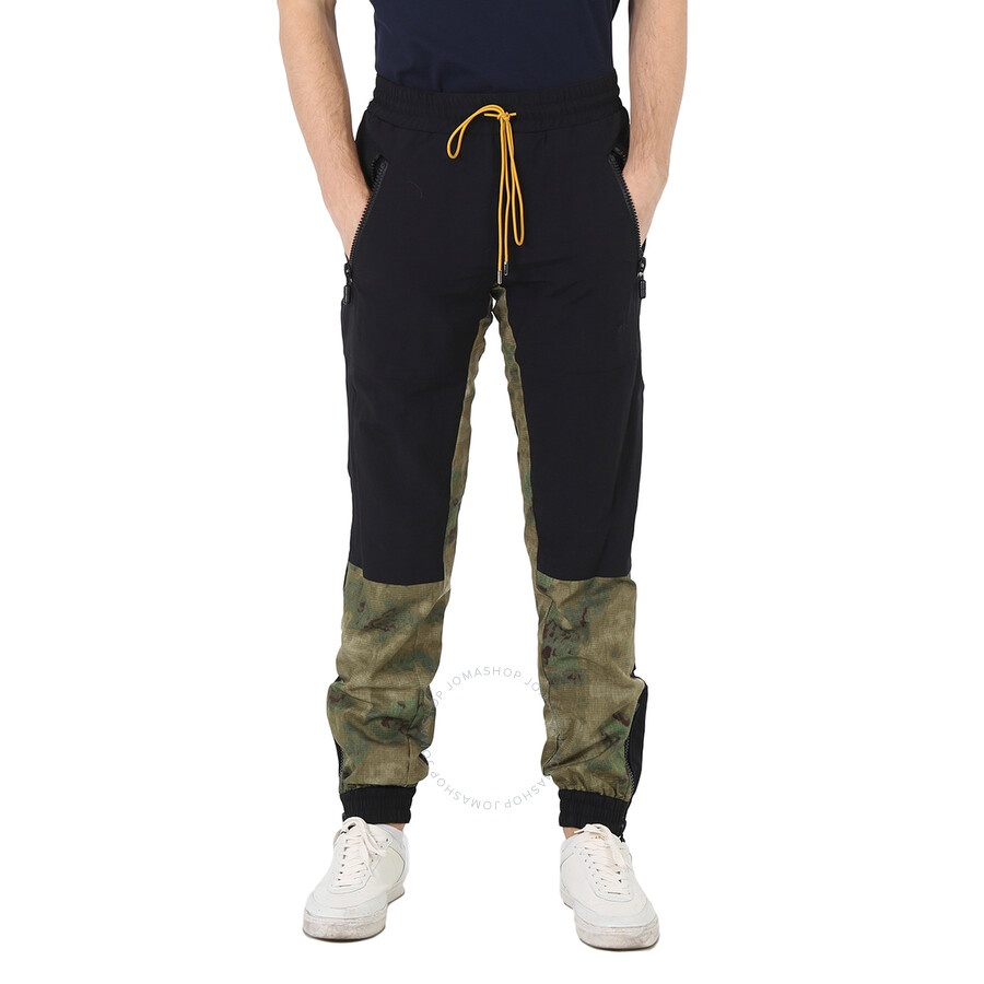 Rhude Black / Camo Nylon Jogger Pants - 3