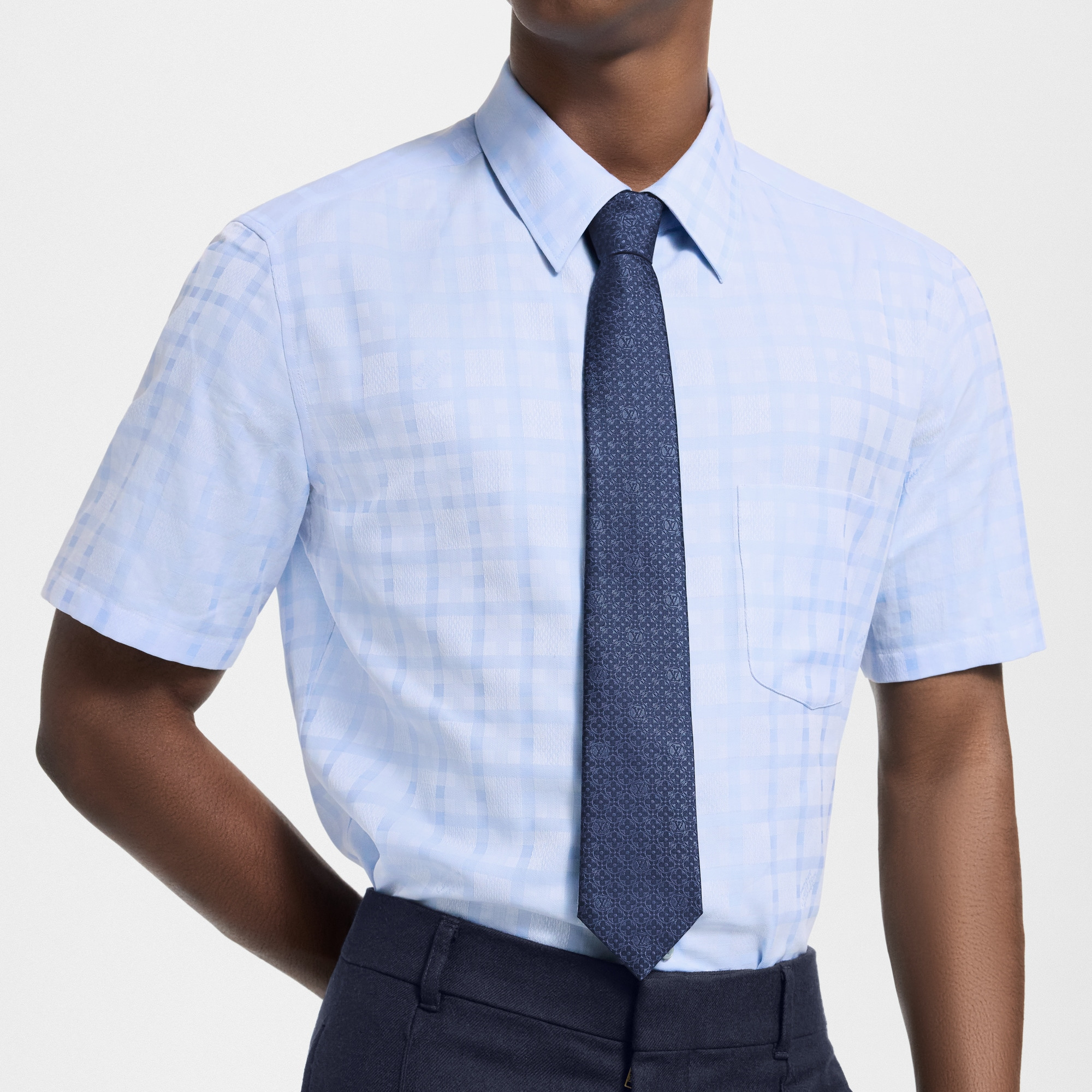 Monogram Flower Tie - 6