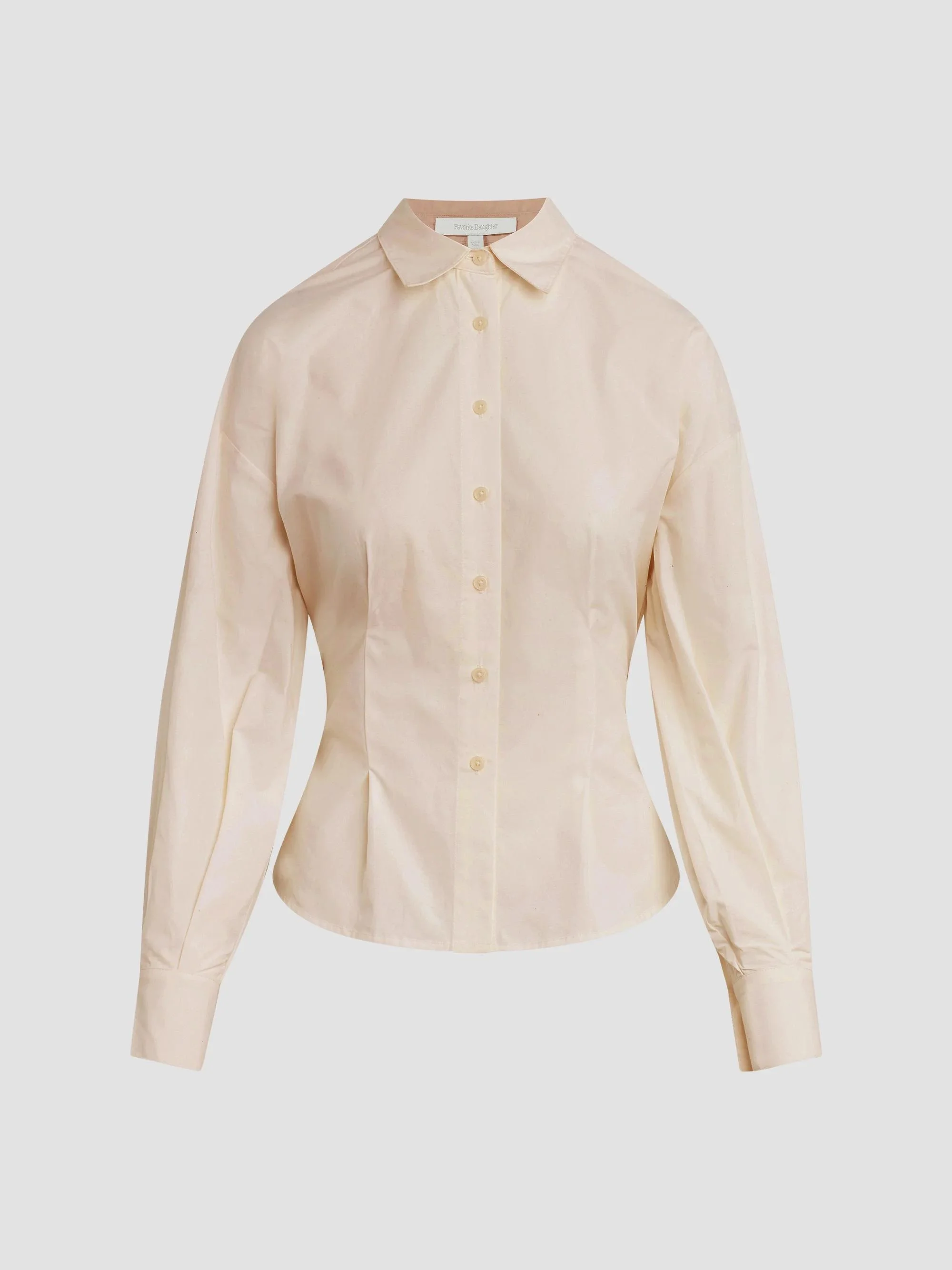Women's Back Story Cotton Tailored Shirt - White - 1