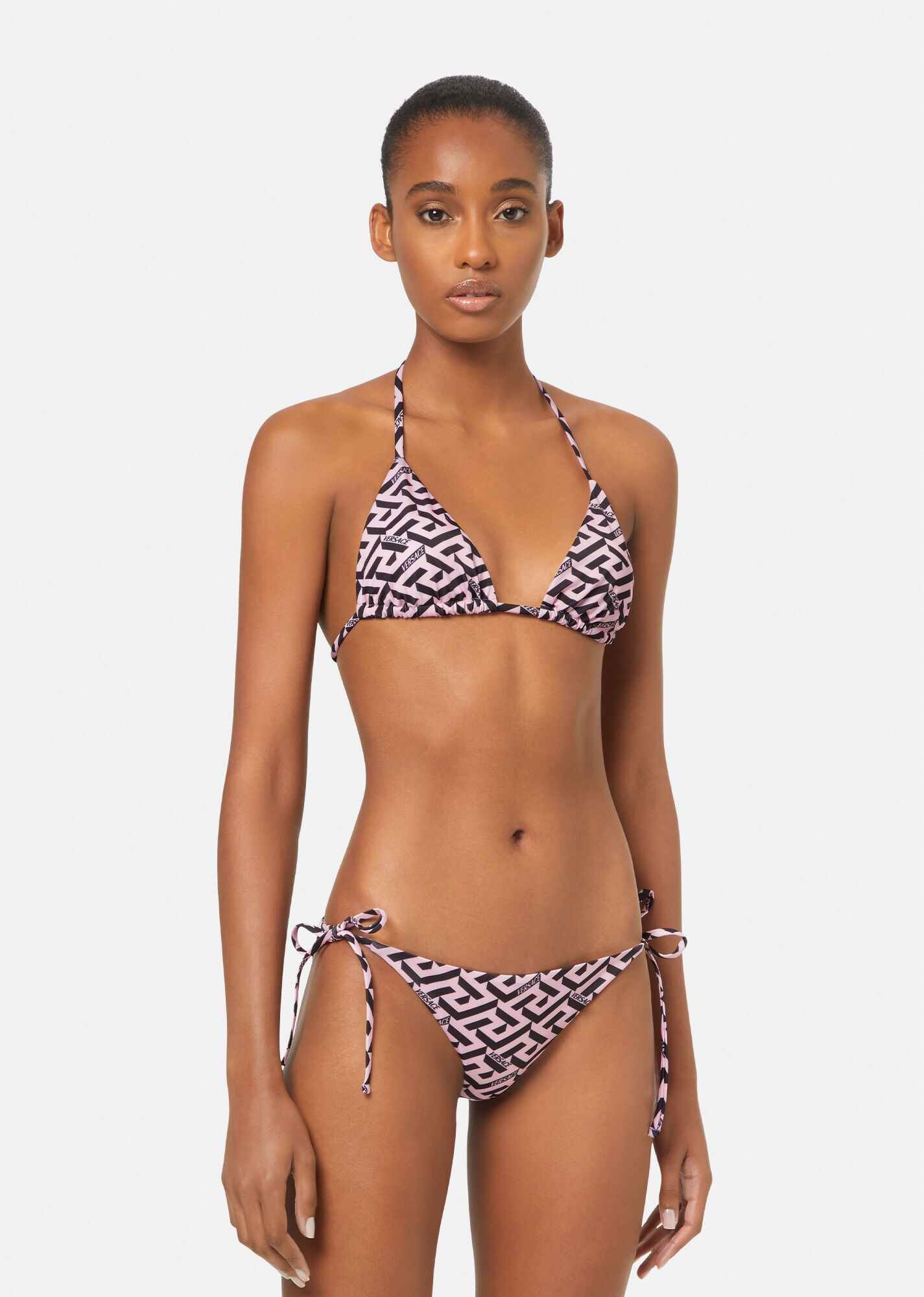 Greca Signature Print Bikini Bottom - 2