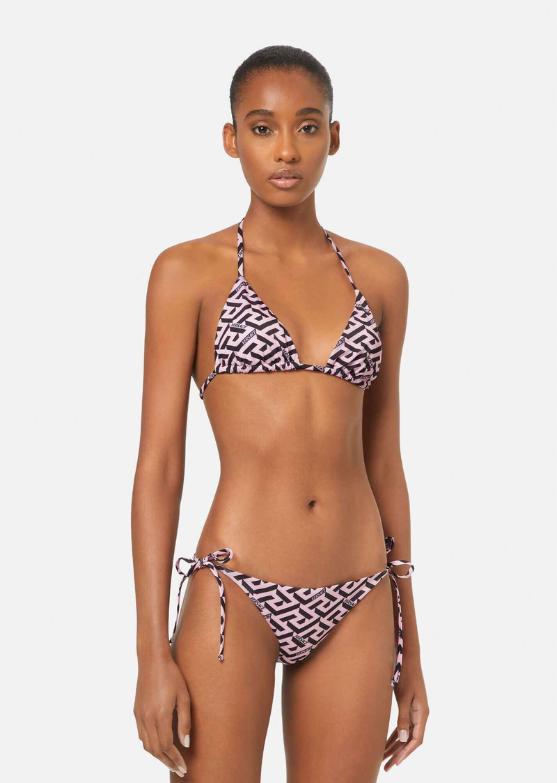 VERSACE Greca Signature Print Bikini Bottom outlook