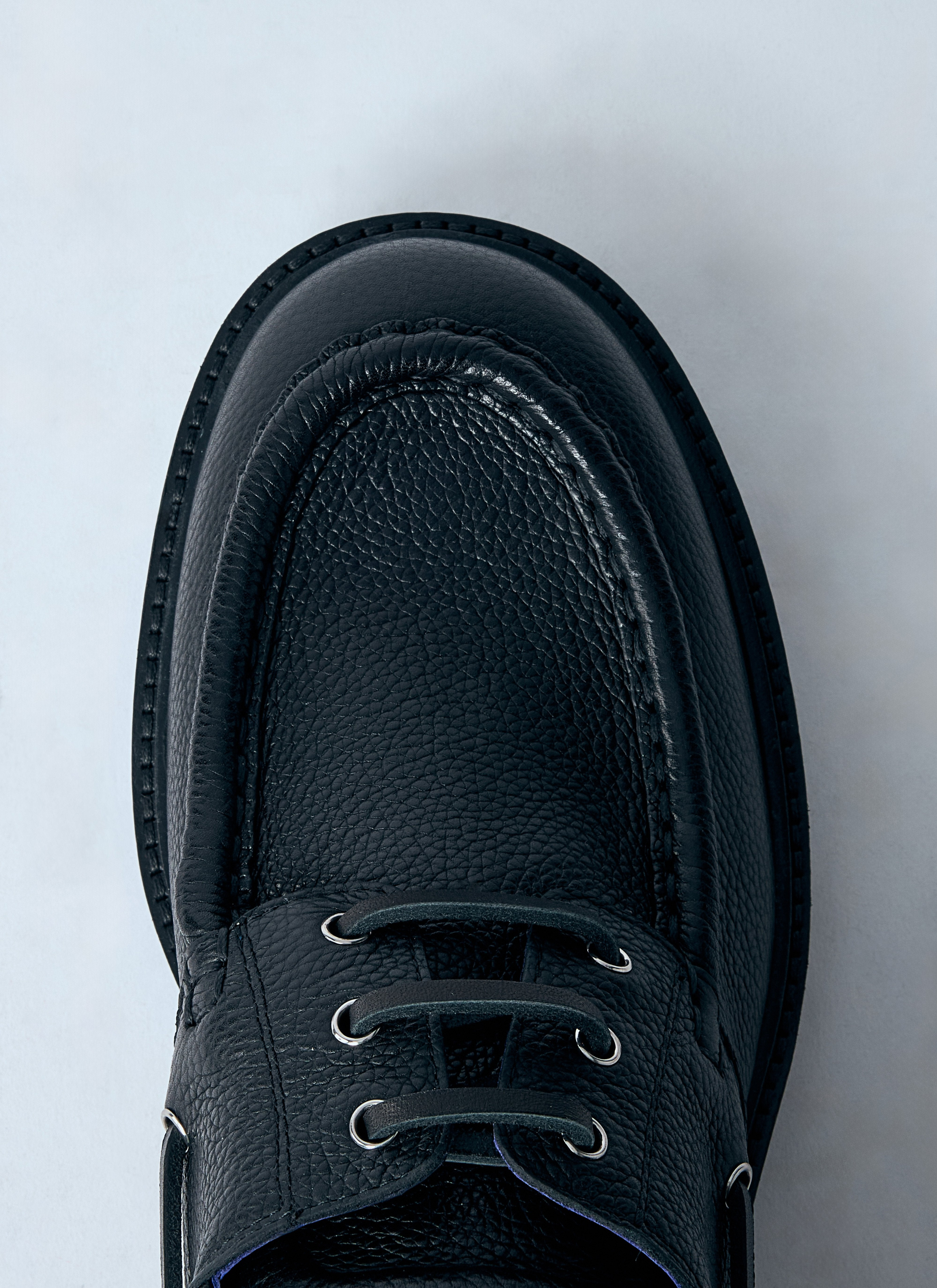 Burberry Men Leather Raft Boat Shoes - 6