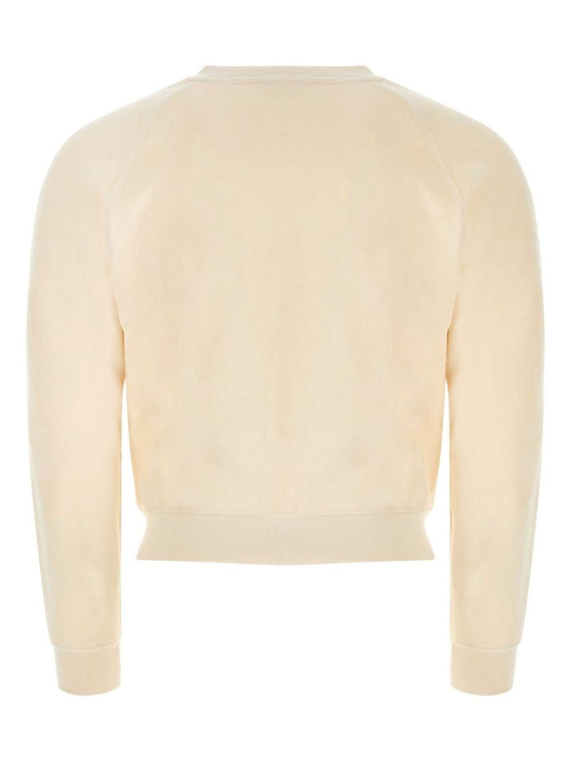 Sporty & Rich logo-embroidered cotton sweatshirt outlook