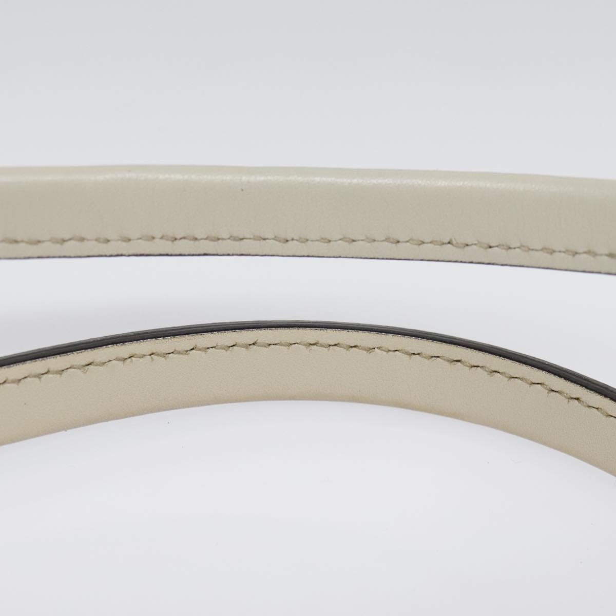 GUCCI Guccissima GG Twins Hand Bag Leather White - 8