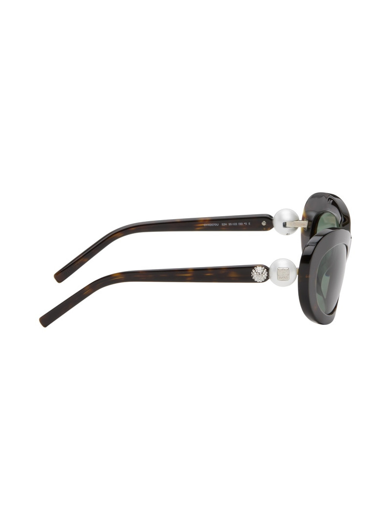 Givenchy Brown 4G Pearl Sunglasses outlook