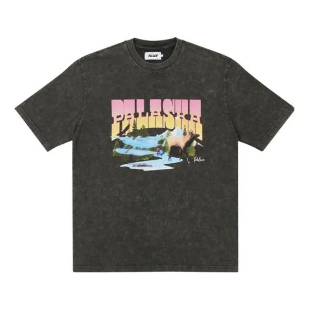 Palace SS22 Palaska Dye T-Shirt 'Black' P22ES121 - 1