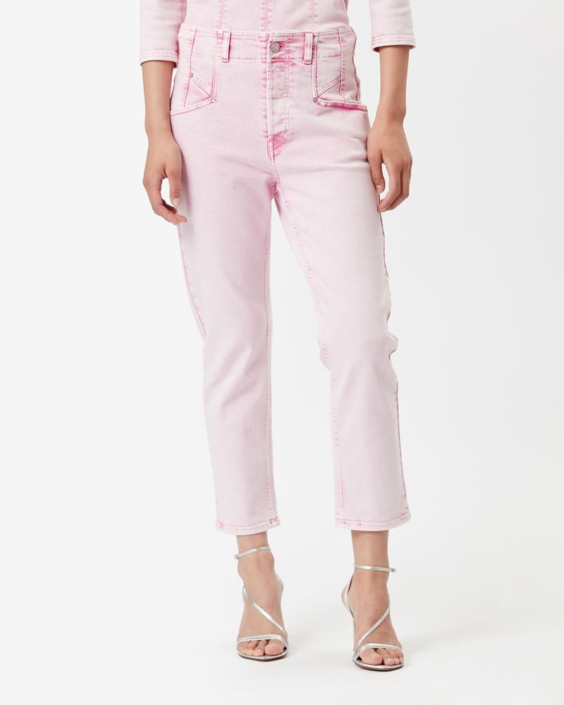 NILIANE SLIM DENIM PANTS - 4