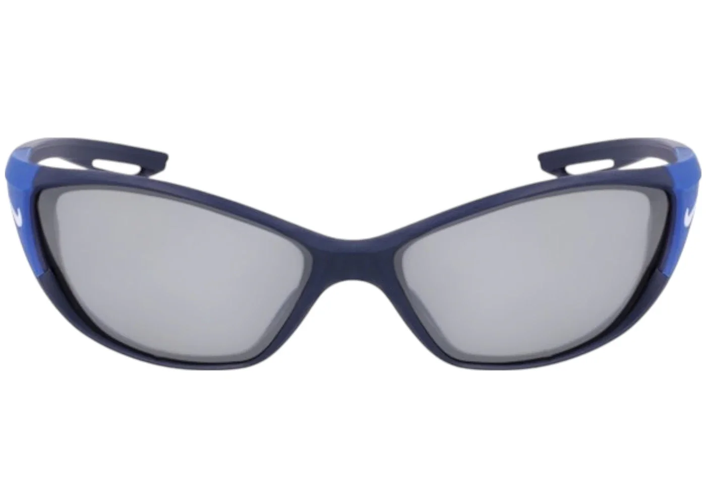 Nike Zone Sport Wraparound Sunglasses Matte Midnight Navy Silver Flash (ZONE-DZ7356-410-66) - 1