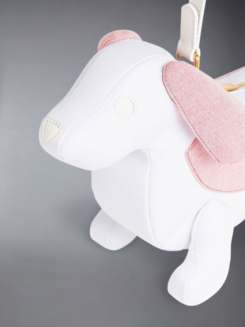 Thom Browne Oxford Colorblock Hector Baguette outlook