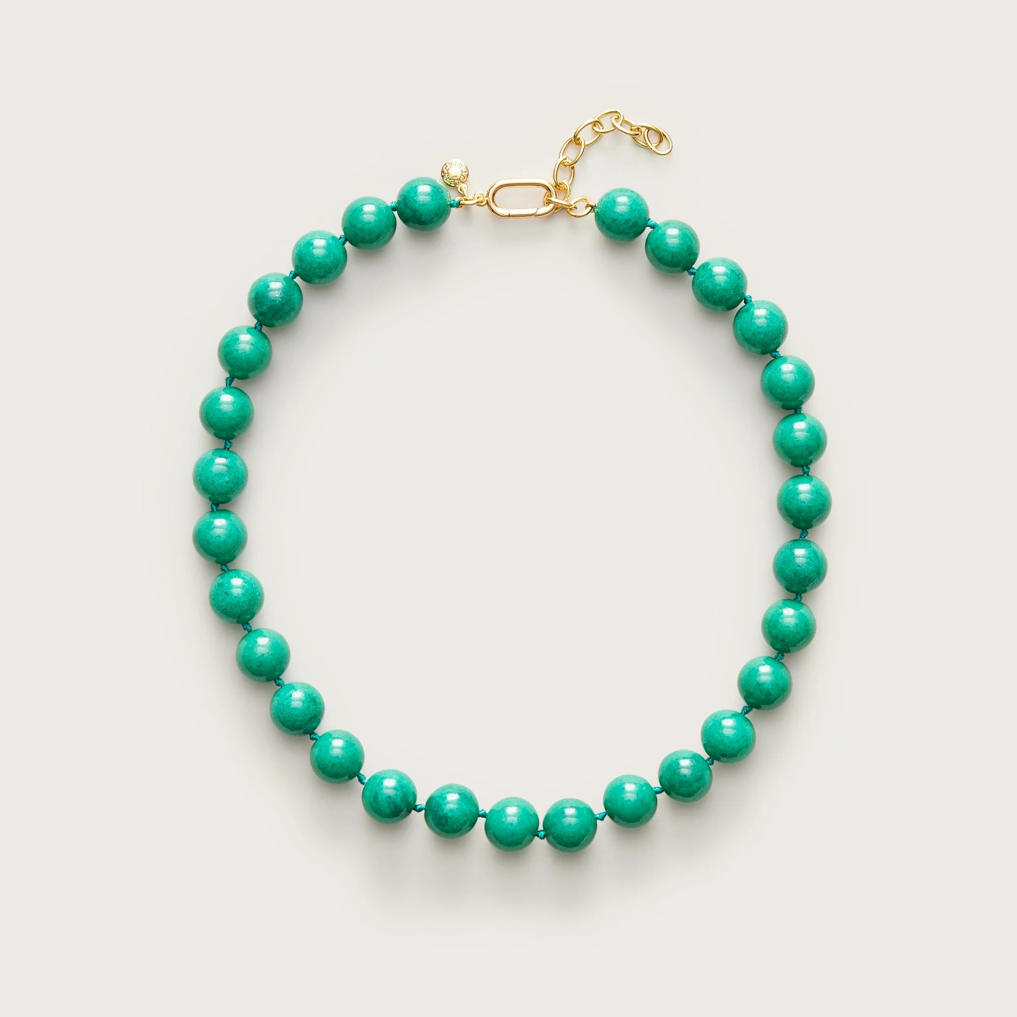 Beaded chunky necklace - 1