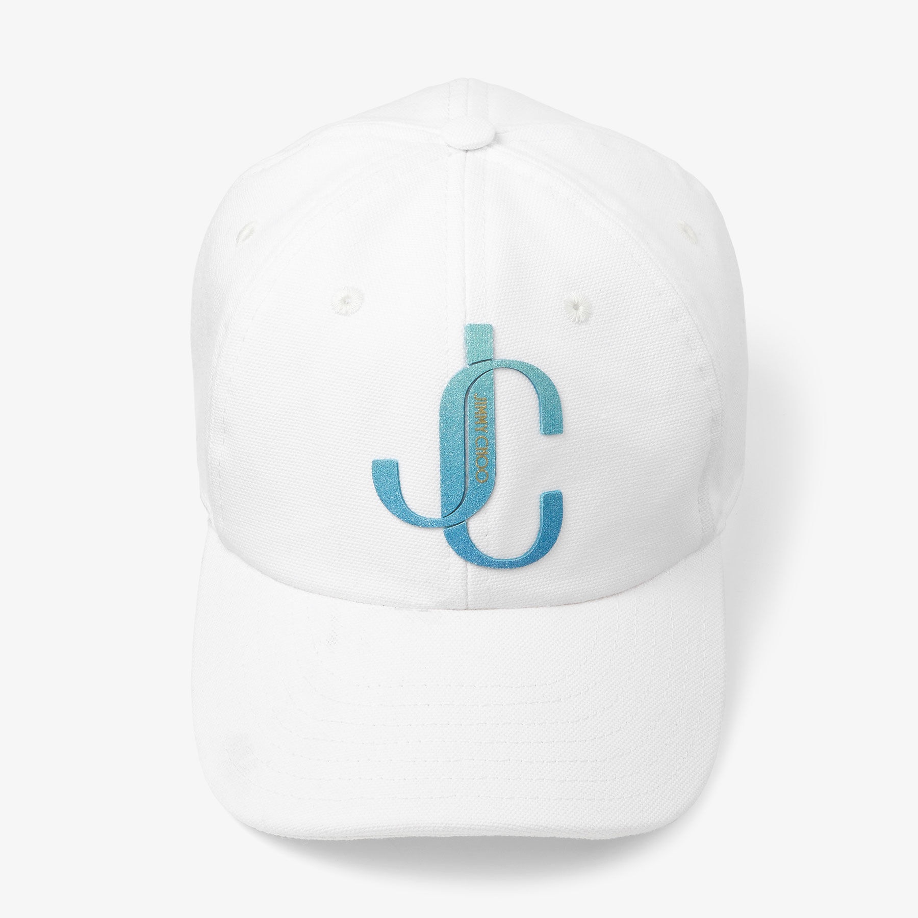 Paxy
Latte Cotton Baseball Cap with Matte Glitter JC Monogram - 1