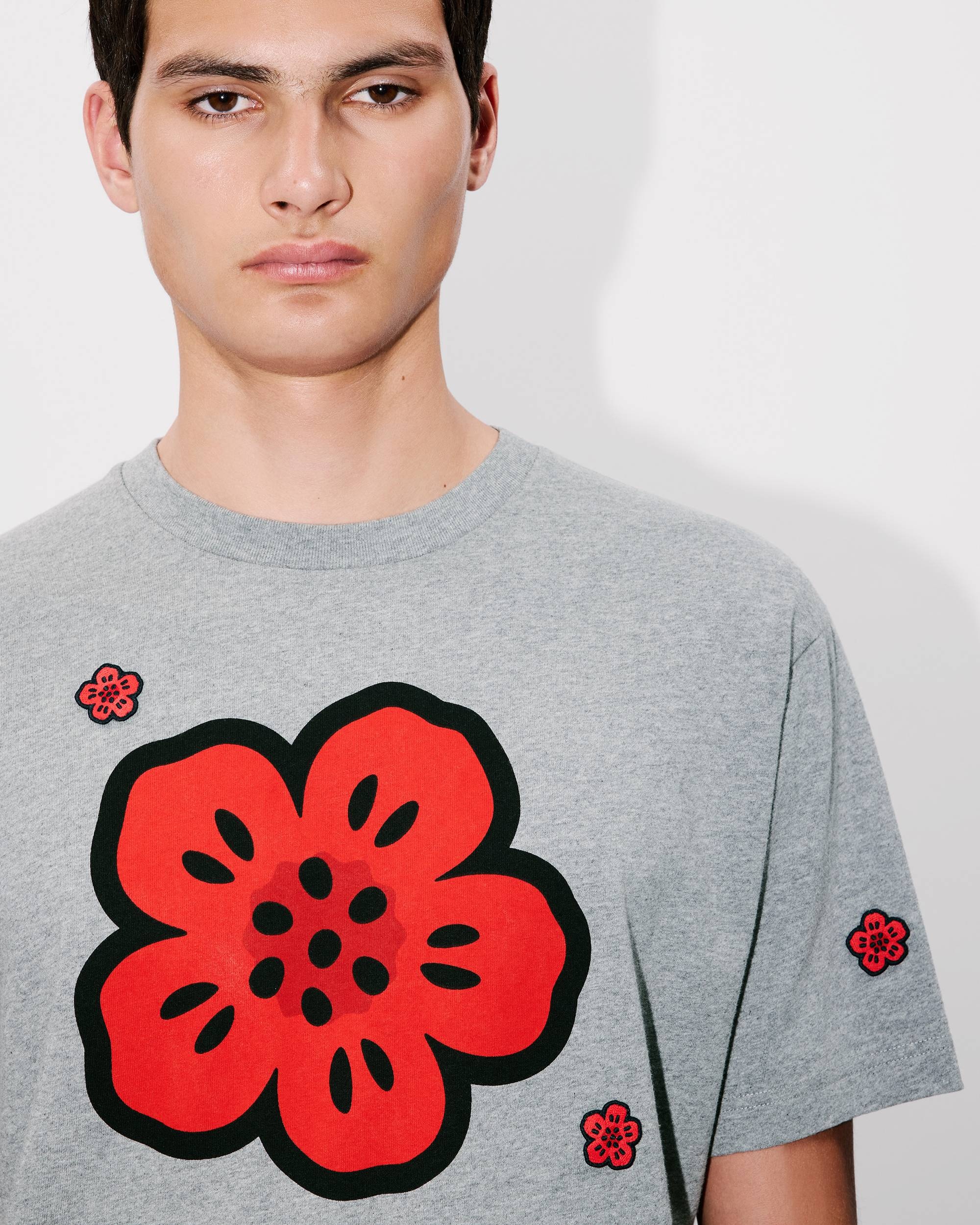 'Boke Flower' embroidered T-shirt - 6