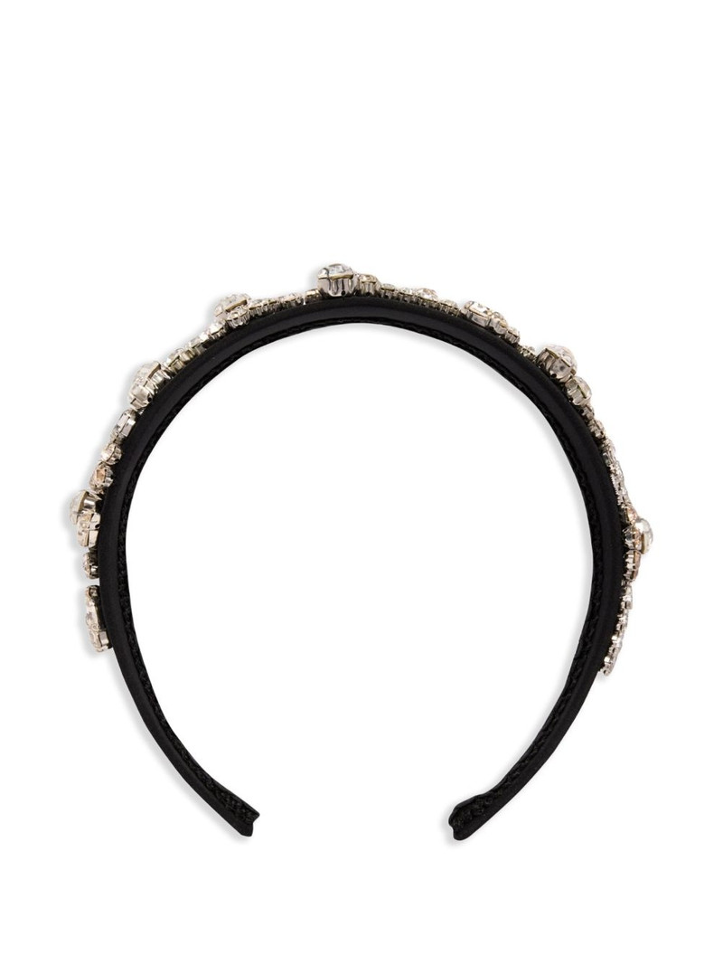 Erdem crystal-embellished headband outlook