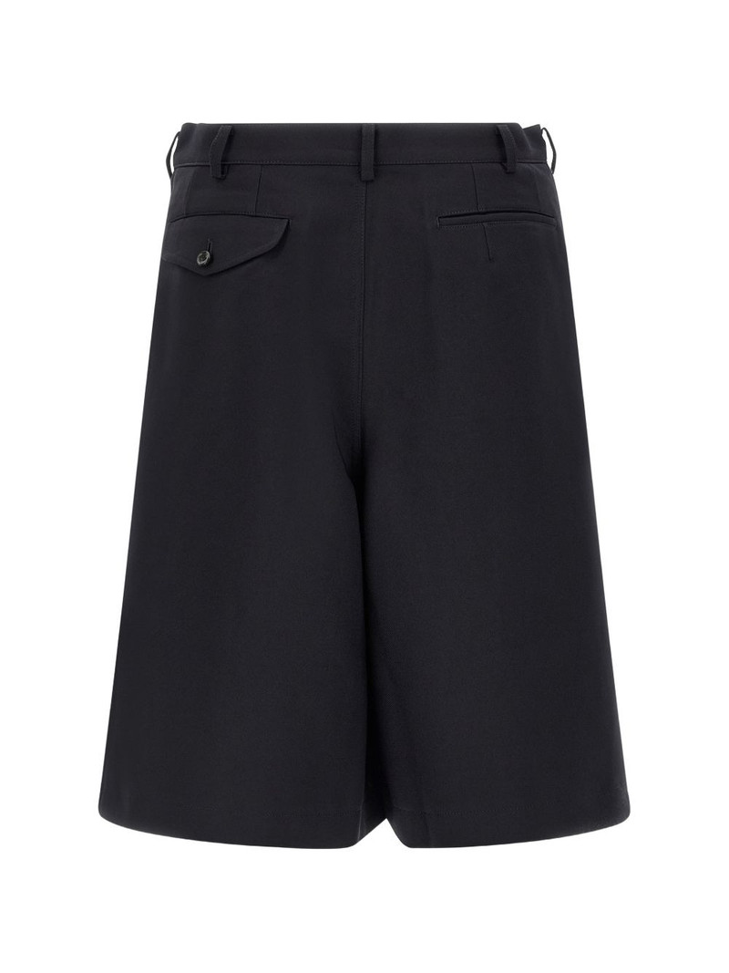 Comme des Garçons SHIRT herringbone side-zip shorts outlook