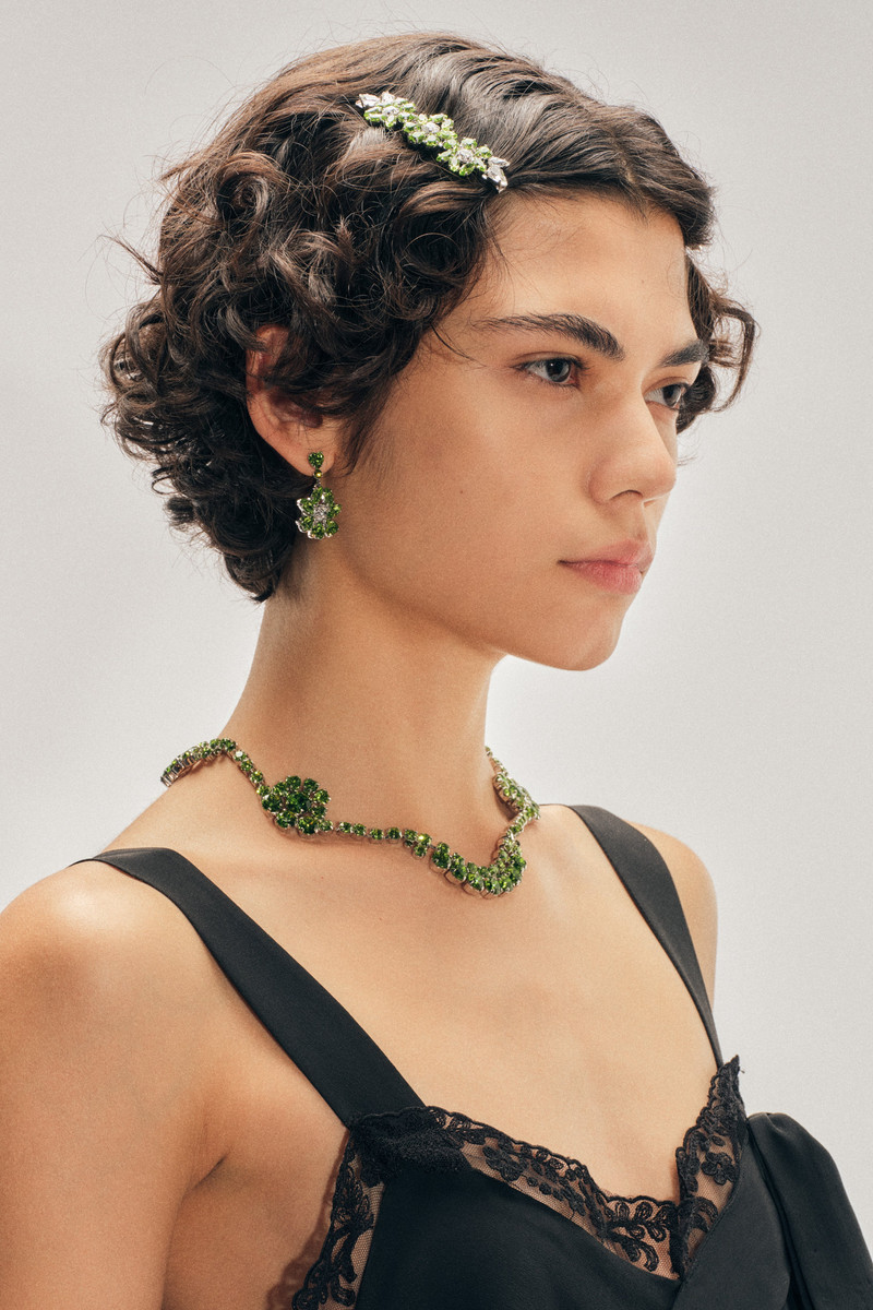 Simone Rocha Heartbloom Drop Earrings outlook