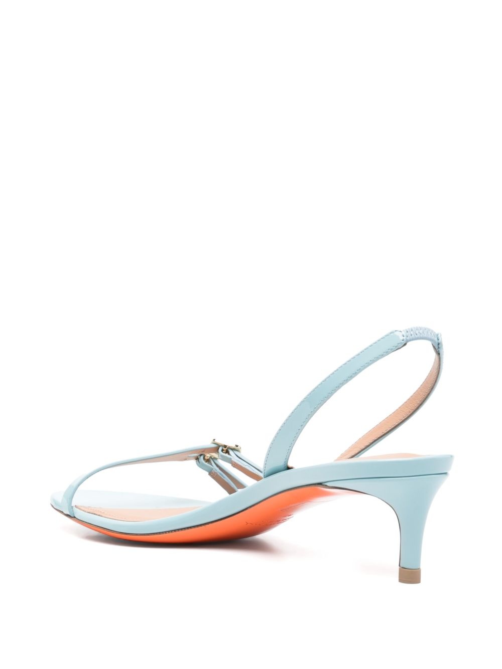 50mm leather sandals - 3