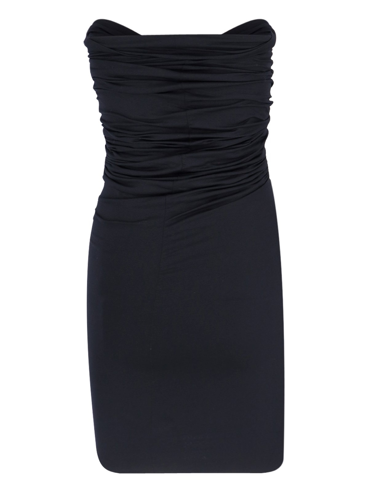DRAPED 'JERSEY PRONG' MINI DRESS - 2