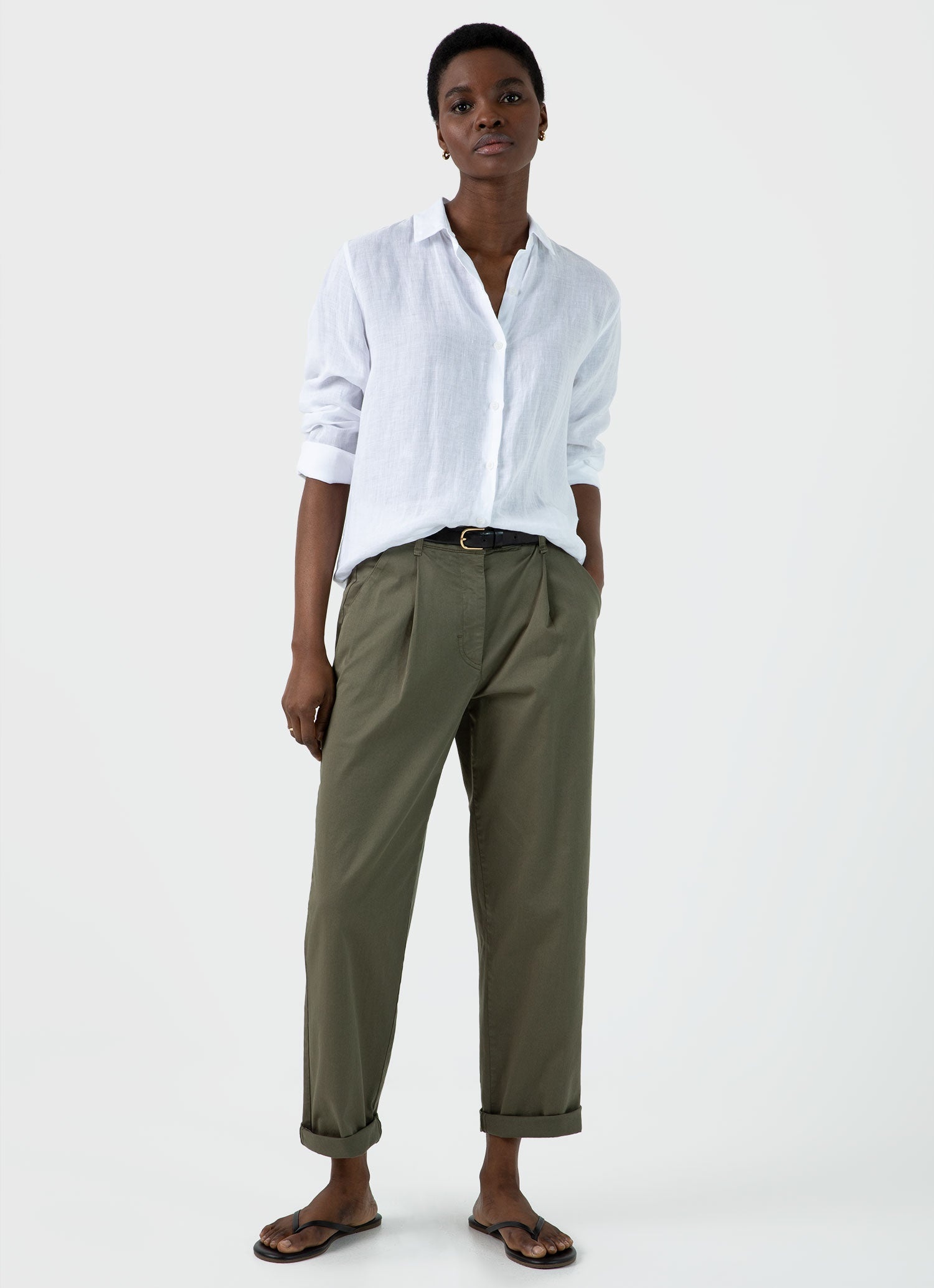 Pleated Chino - 1