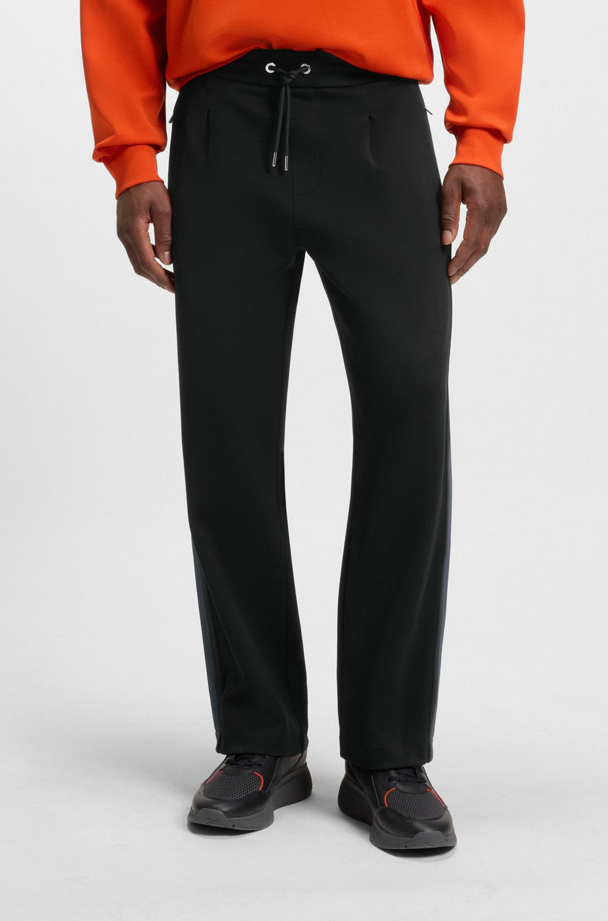 PORSCHE X BOSS TRACKSUIT BOTTOMS WITH SIDE STRIPES - 2