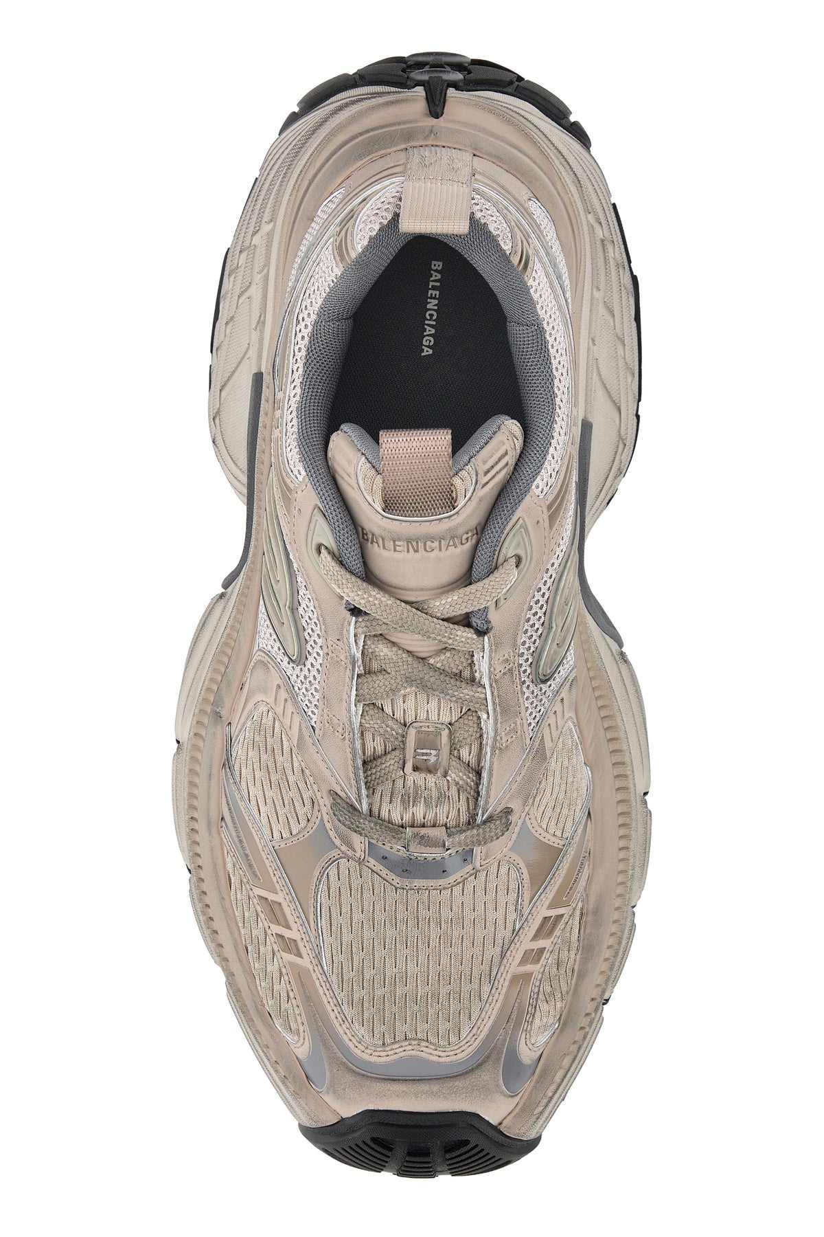 Cappuccino mesh and rubber 6XL sneakers - 4
