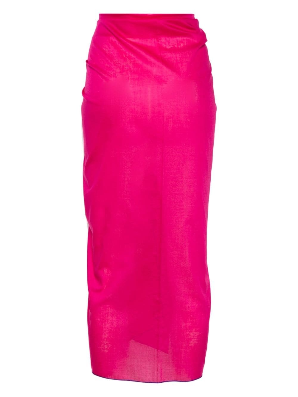 Cabine logo-embroidered sarong - 2