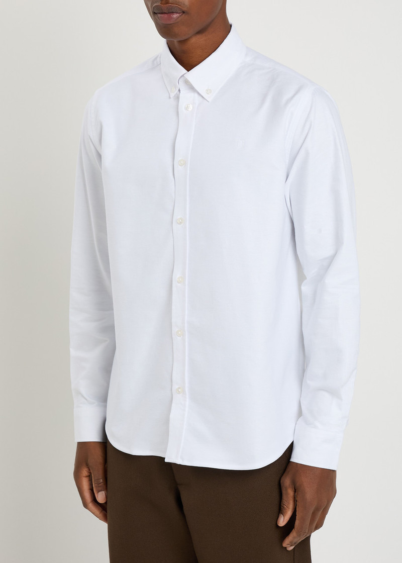 Les Deux Les Deux Konrad Oxford Stretch-cotton Shirt outlook