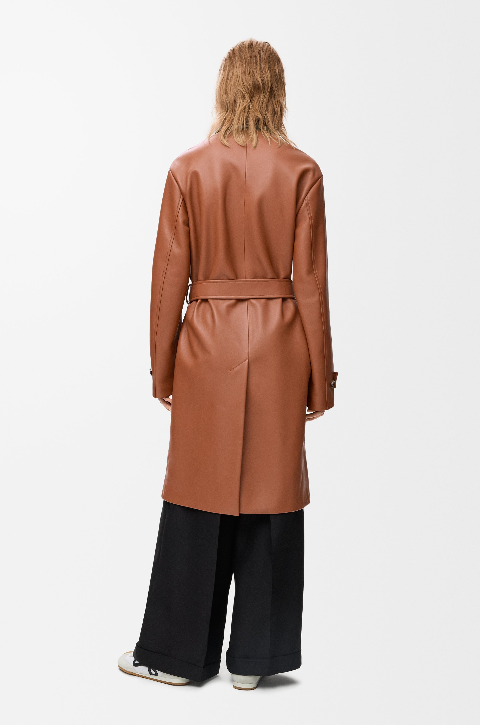 Coat in nappa lambskin - 3