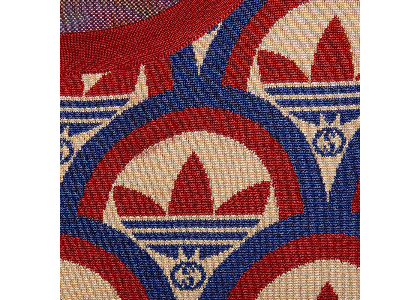 Gucci x adidas Jacquard Top Red/Blue - 2