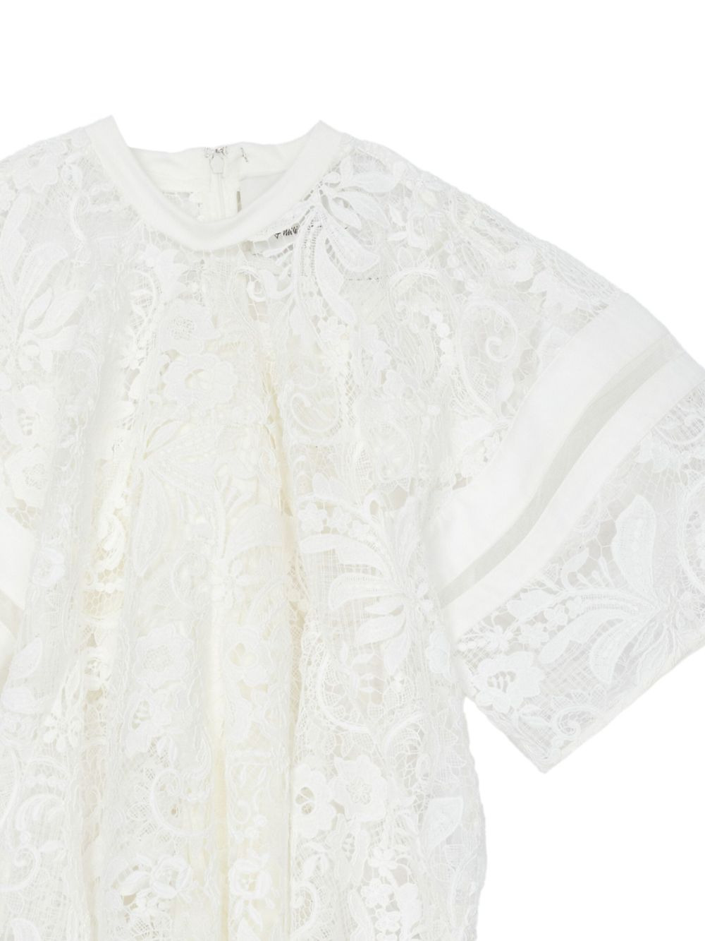 lace hankerchief blouse - 2