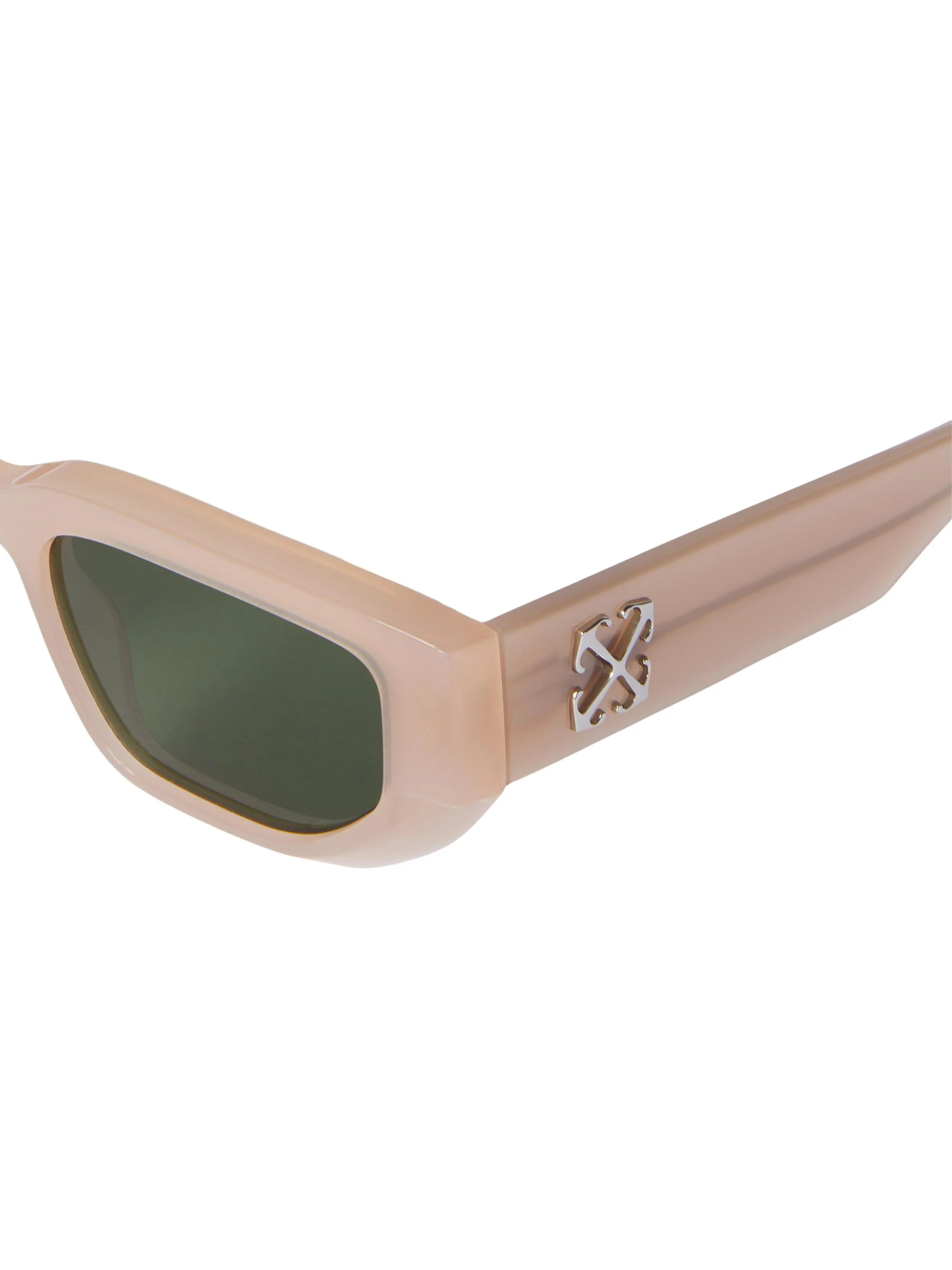 Women's Greeley 54MM Geometric Sunglasses - Beige Green - 1