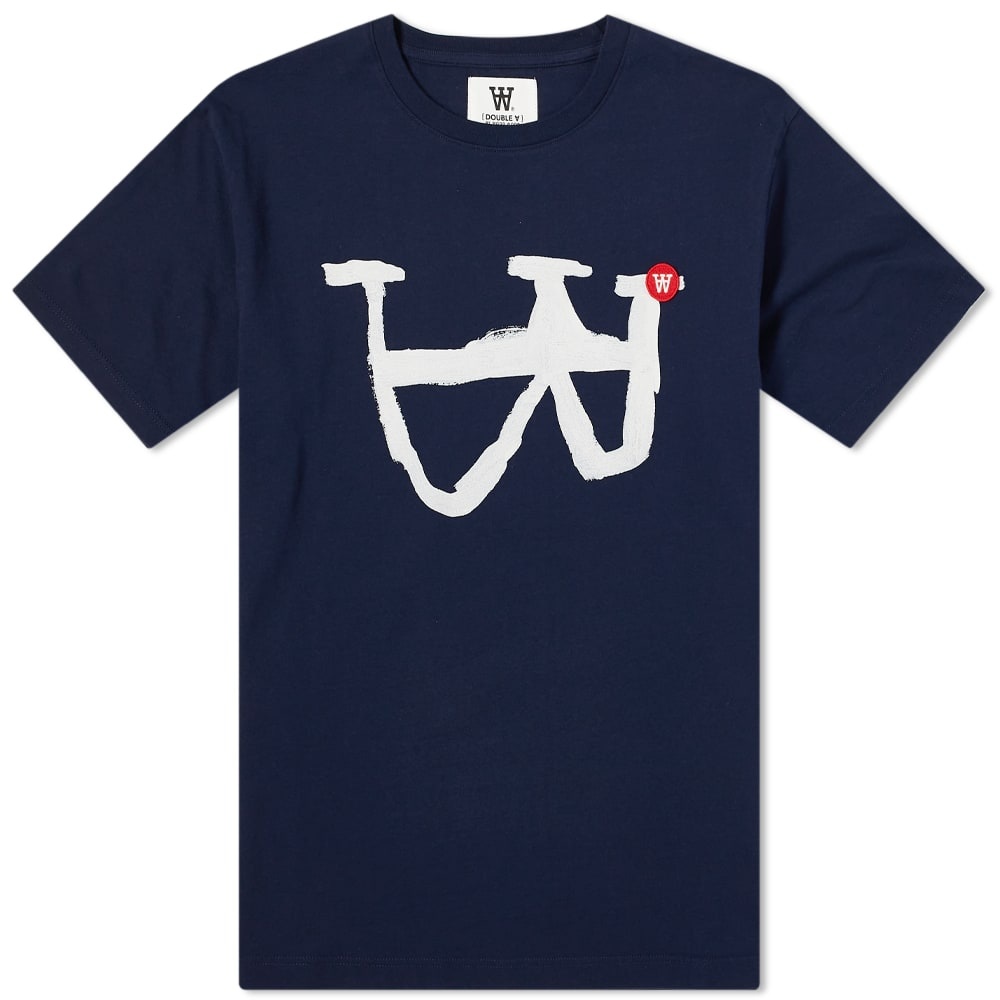 Wood Wood AA Print Ace Tee - 1