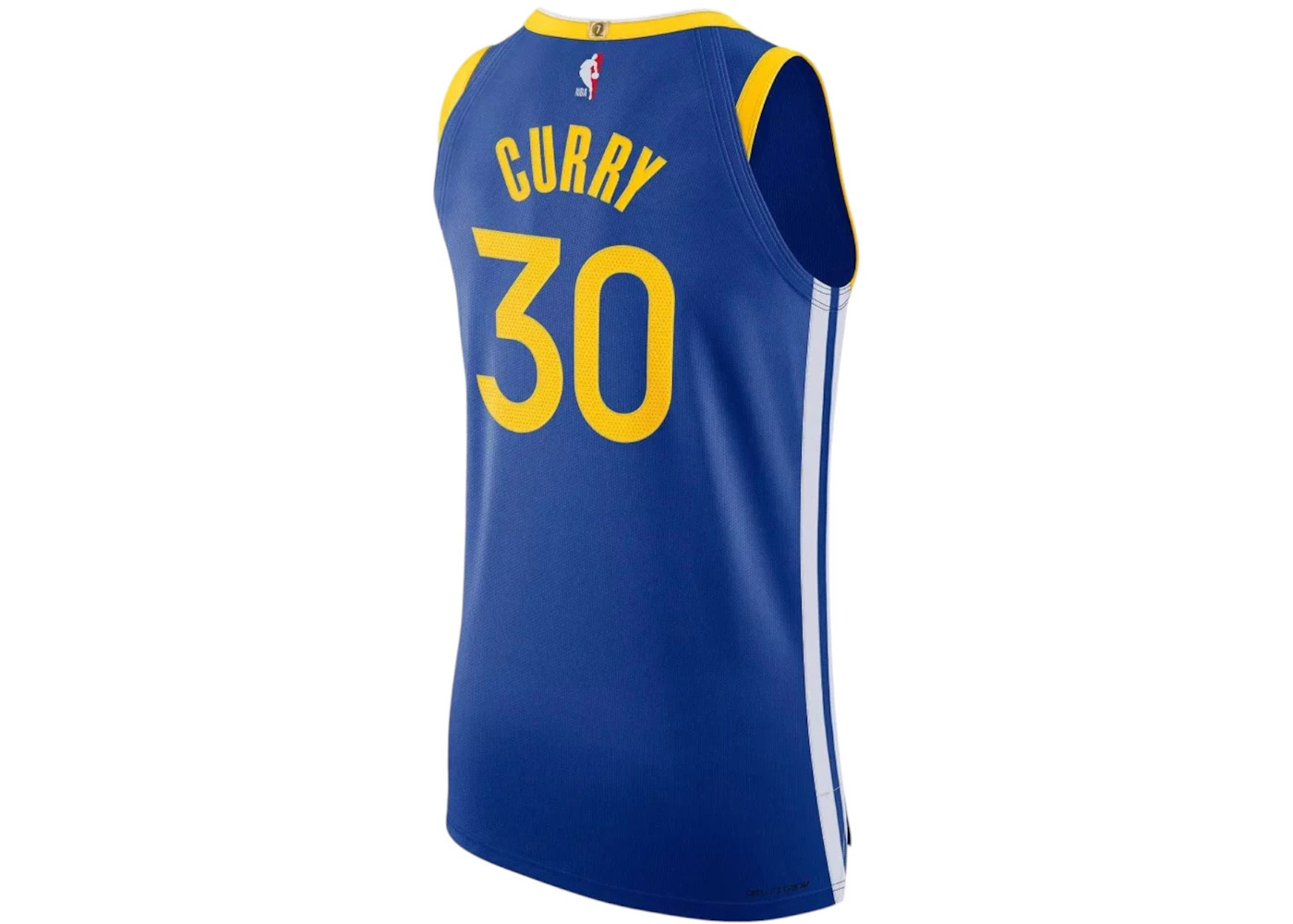 Nike x NBA Golden State Warriors Stephen Curry Dri Fit ADV 2020/21 Icon Edition Swingman Jersey Roya - 2