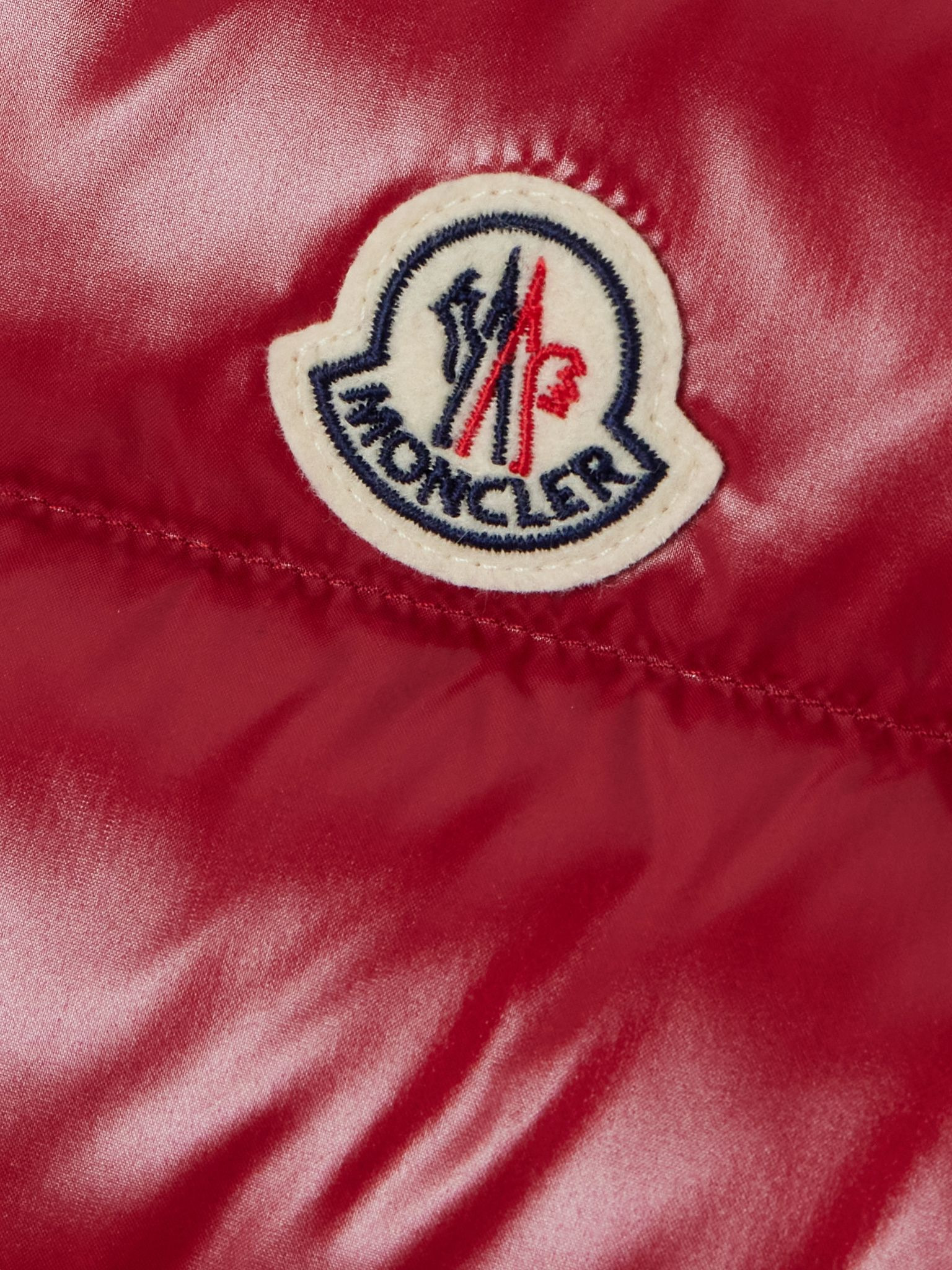 Ghany quilted shell down vest Red - 5