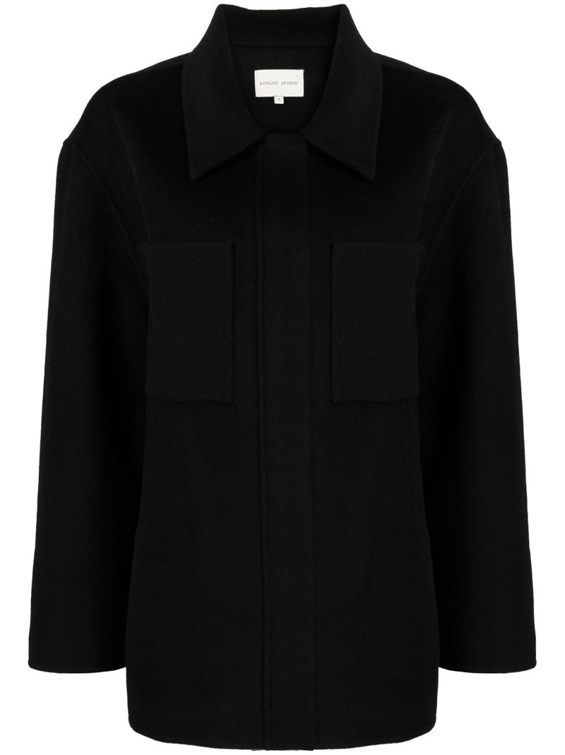cashmere buttoned jacket 1