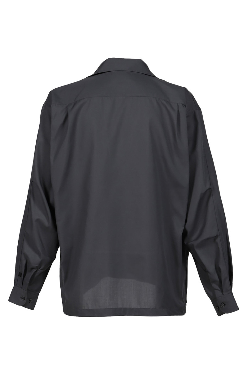 DAIWA PIER39 TECH SPORTS OPEN COLLAR SHIRT L/S / CHARCOAL outlook
