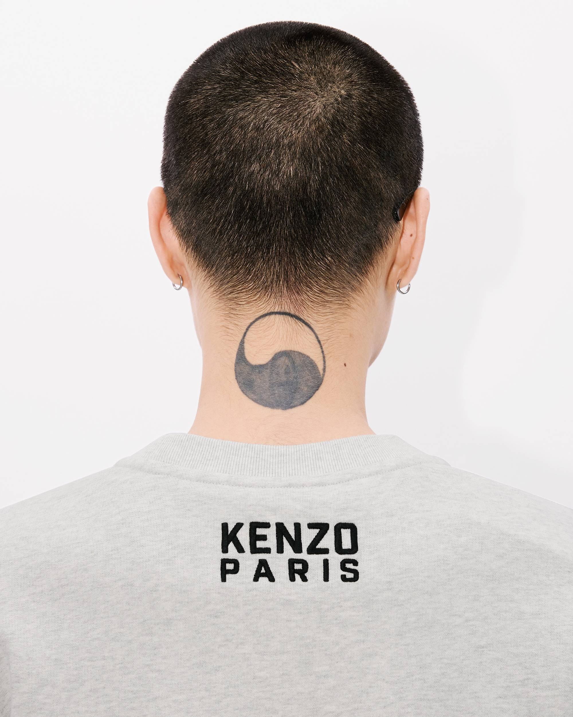 その他 KENZO COTTON SWEATSHIRT WITH \"HAPPY TIGER\" PATCH KENZO Happy Tiger' embroidered sweatshirt in cotton | Men's