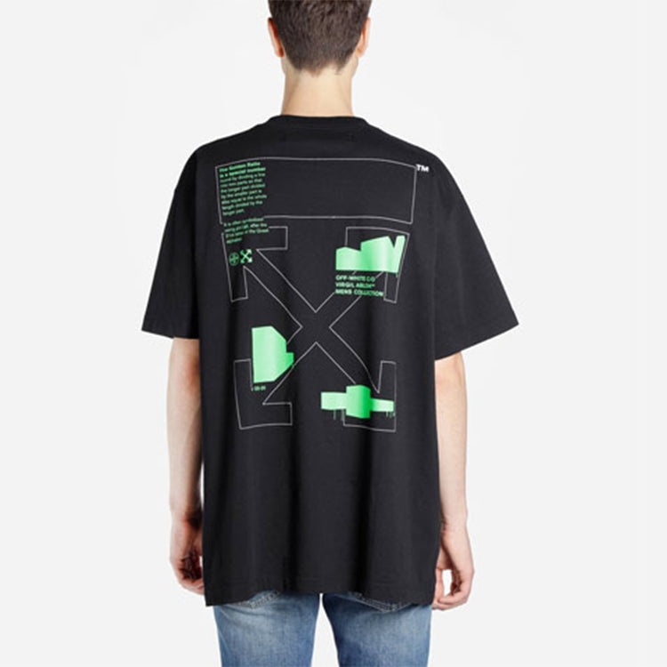 Off-White C/O Virgil Abloh Men'S Black Arch Shapes Over OMAA038R201850061045 - 4