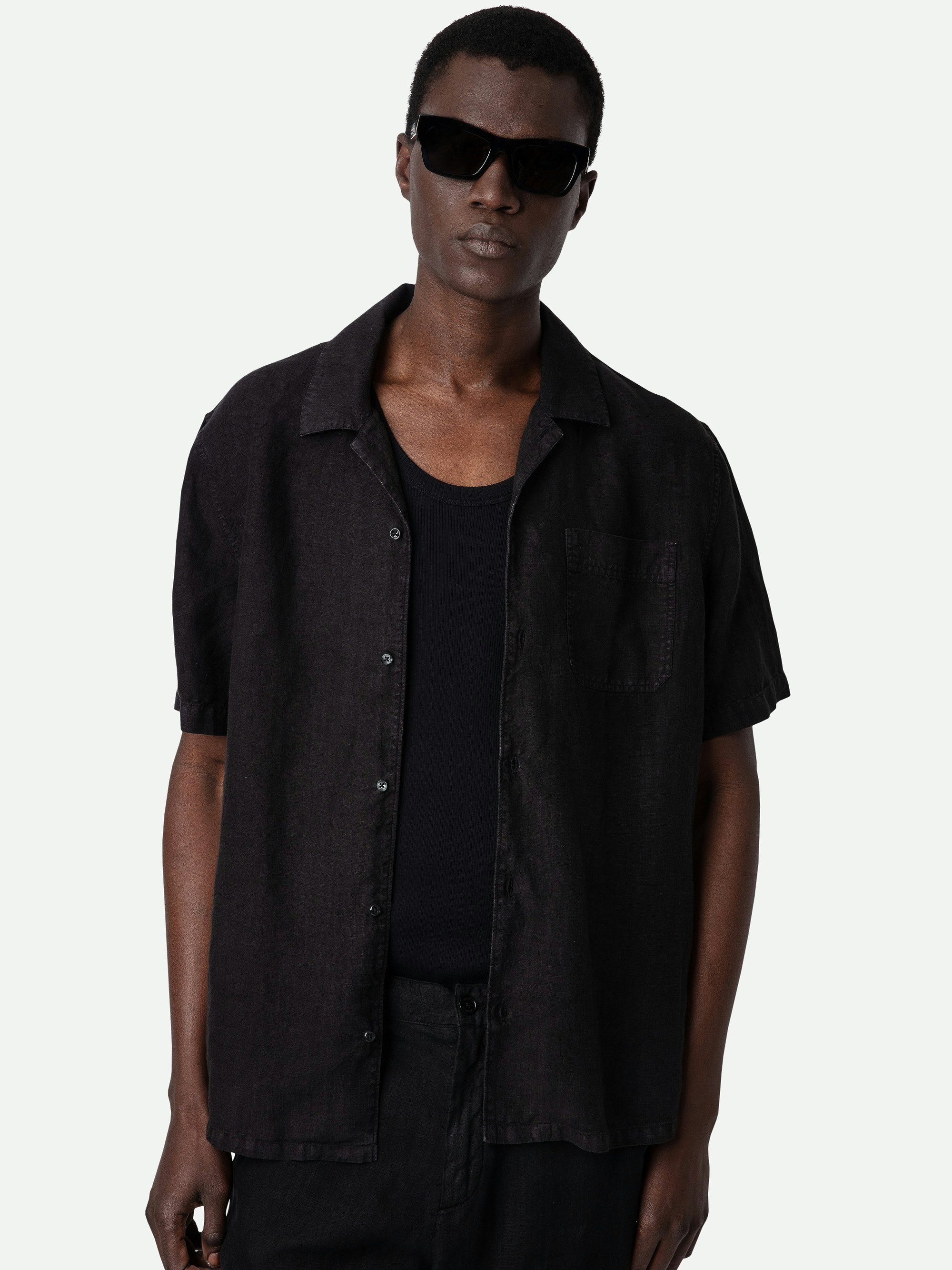 Sloan Linen Shirt - 7