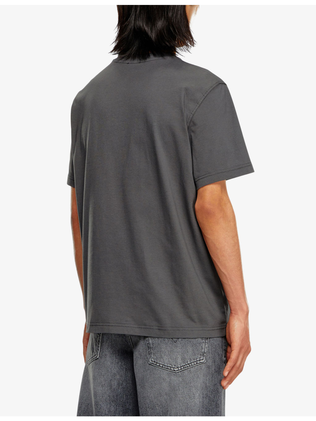 T-Adjust logo-print relaxed-fit cotton T-shirt - 4