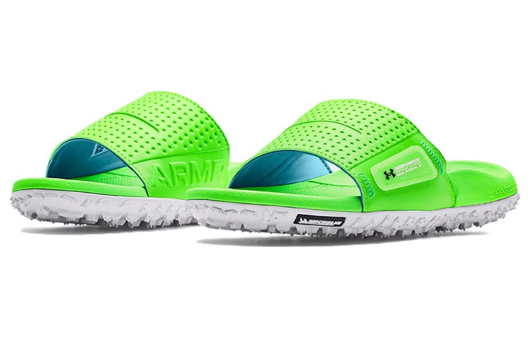 Under Armour FT Sway Slide 'Hyper Green' 3025047-300 - 4