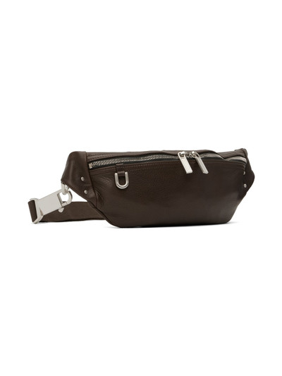 Rick Owens Brown Geo Pouch outlook