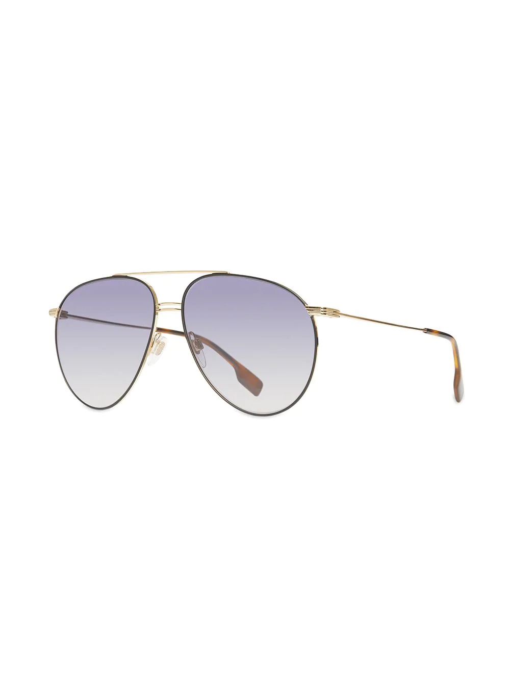 Top Bar Detail Pilot Sunglasses - 2