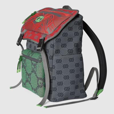 GUCCI GG nylon backpack outlook