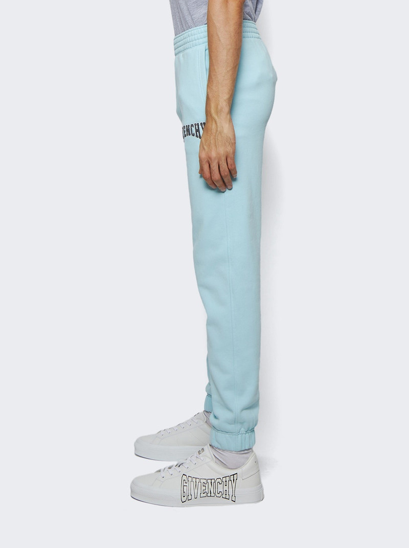 Slim Fit Jogger Pants Acqua Marine Blue 4