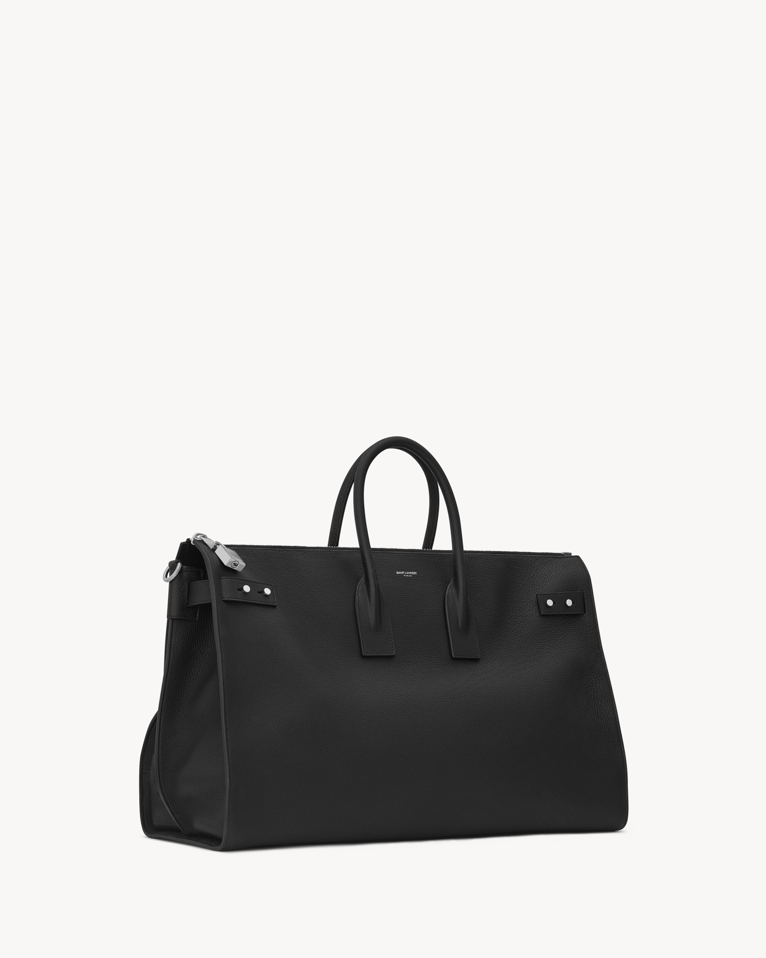 SAC DE JOUR 48H DUFFLE BAG IN GRAINED LEATHER - 5