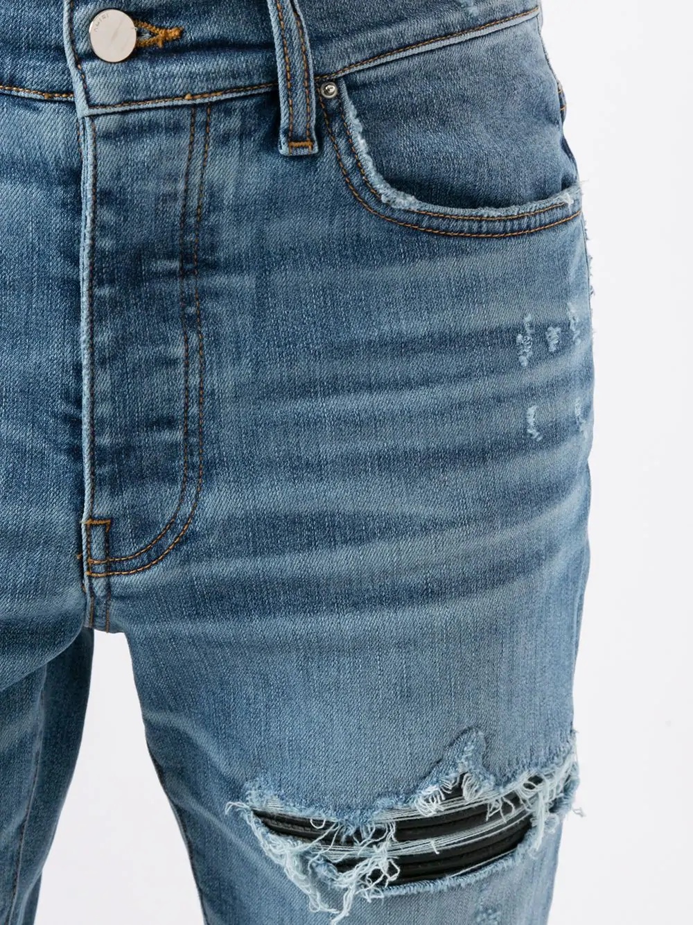 MX1 distressed skinny jeans - 5