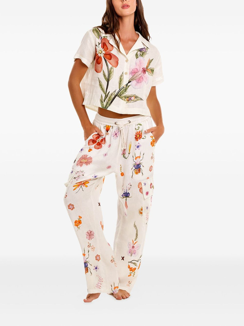 Agua by Agua Bendita Seraphine cargo pants outlook